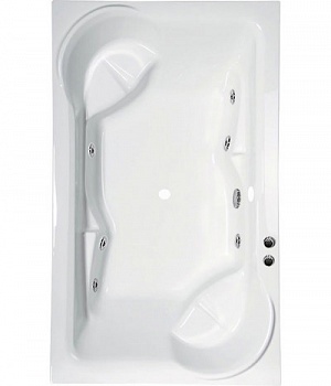 Ванна Alpen Duo 200х120 с гидромассажем Ванна Alpen Duo 200х120 с гидромассажем
