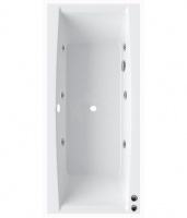 Ванна Alpen Vesta 180x80 с гидромассажем