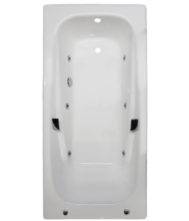 Ванна Goldman Art 180x85 с гидромассажем