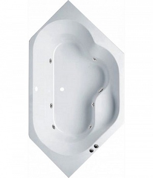 Ванна Riho Winnipeg 145x145 с гидромассажем Ванна Riho Winnipeg 145x145 с гидромассажем