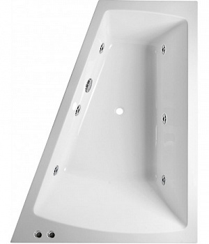 Ванна Vayer Trinity 160x120 (Правая) с гидромассажем Ванна Vayer Trinity 160x120 (Правая) с гидромассажем