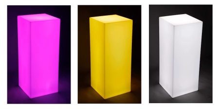 Светильник Колонна 30х60 питание от сети 220В, RGB