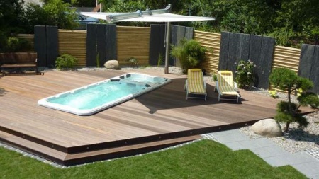 Бассейн СПА с противотоками Premium Leisure Swimmer 18 Dual Zone